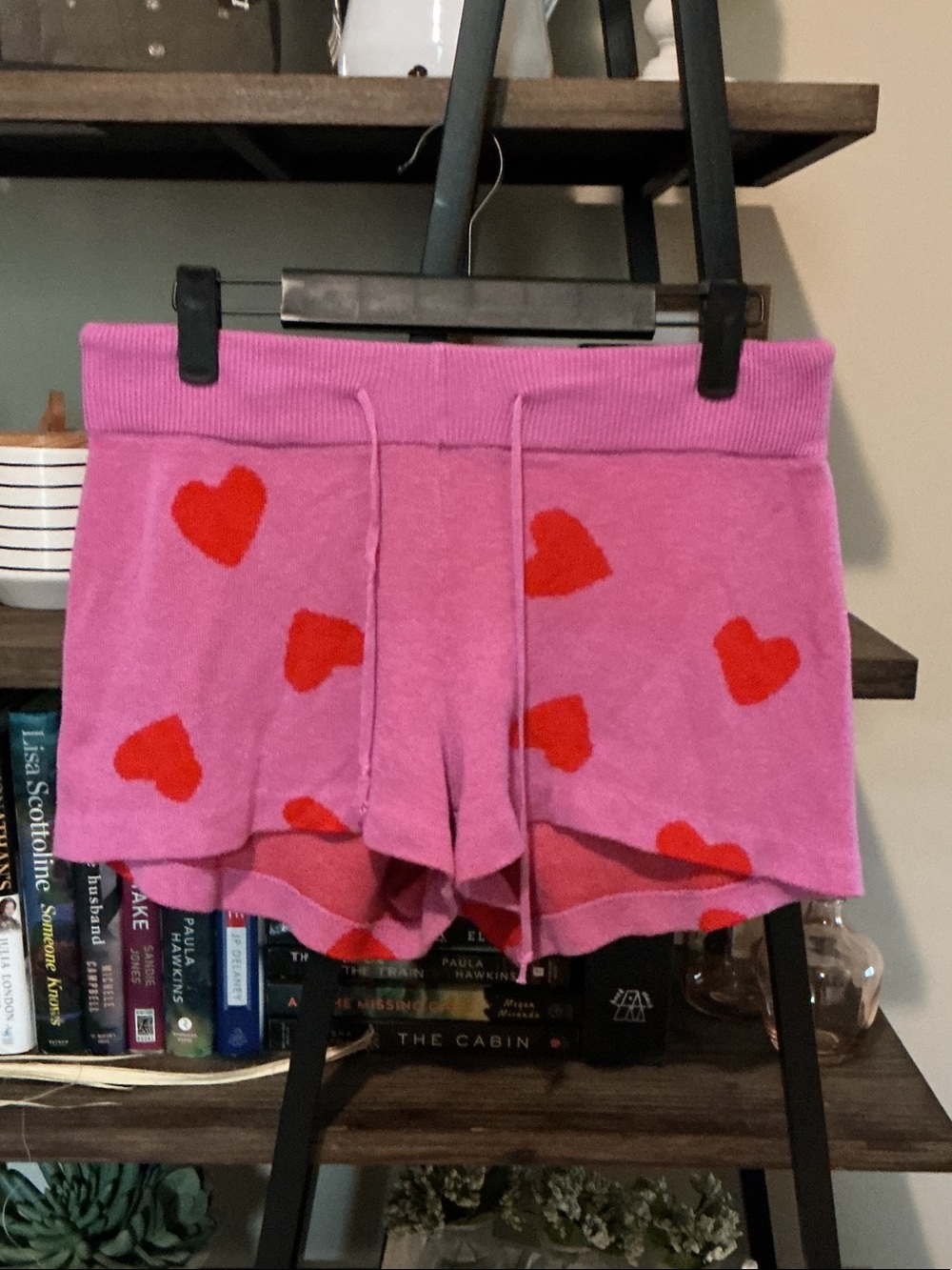 Beach Riot Balboa Short in Valentine Heart Size S